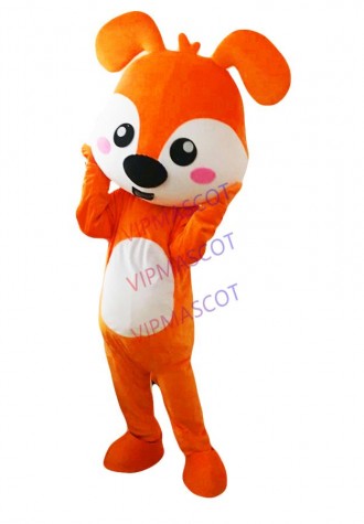 Dog Mascot Character Costume Dog Cosplay Outfits Adult Size Fancy Dress Suit Cartoon Mascot