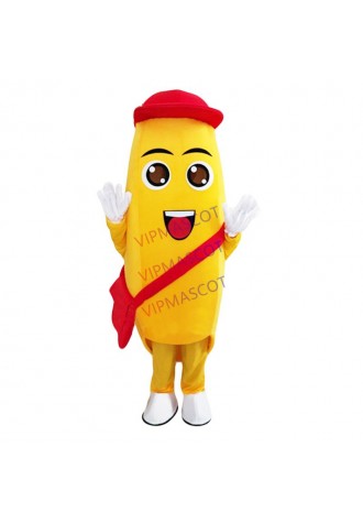 New design good quality banana mascot costume