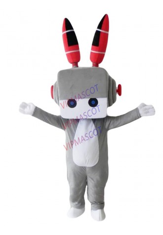 Robot Mascot Costume Halloween Party Fancy Cosplay Dress Adult Size Mascot Costume Adult Suit Cartoon