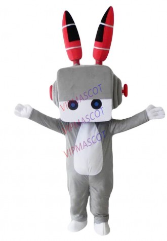 Robot Mascot Costume Halloween Party Fancy Cosplay Dress Adult Size Mascot Costume Adult Suit Cartoon