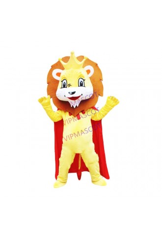 Animal Lion King Simba cartoon Mascot Costume Outfit adult size Fancy Dress Halloween Christmas Carnival party perform Costume