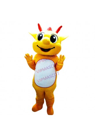 Professional New Cute Cartoon Dragon Mascot Costume Dinosaur Fancy Dress Adult Size for Halloween Carnival Birthday Party Event