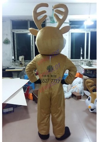 plush reindeer moose mascot costume christmas deer mascot custom adult size cartoon character cosply carnival costume