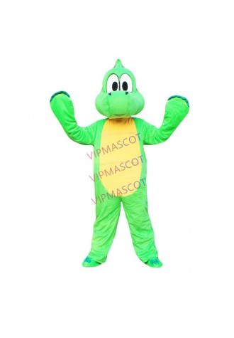 Green Dinosaur Mascot Costume Dragon Mascot Costume Fancy Costumes Cosplay Mascotte for Adults Halloween Carnival Party Event
