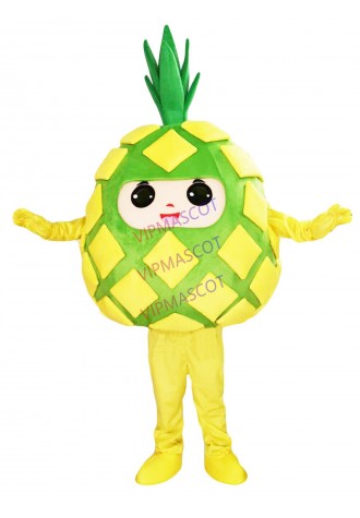 Pineapple Mascot Costume Fruit Cartoon Apparel Halloween Birthday Cosplay Adult Size Performance Prop costume Adult Outfit