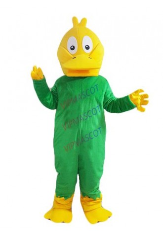 Cartoon Duck Mascot Costume Custom Fancy Costume Anime Cosplay Kits Mascotte Theme Fancy Dress Carnival Advertising Adult Suits