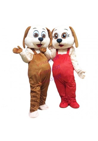 Dog Mascot Character Costume Mascotte Costume Fancy Dress Suit Cartoon Mascot Apparel
