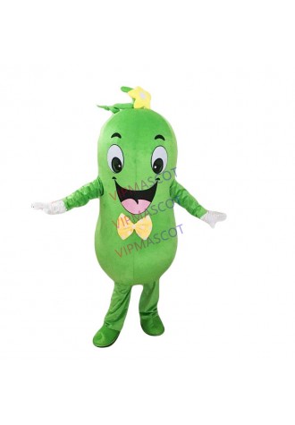 Hot Sale Character Adult Lovely Cucumber Mascot Costume Vegetable Outfit Fancy Dress Halloween Party Costume