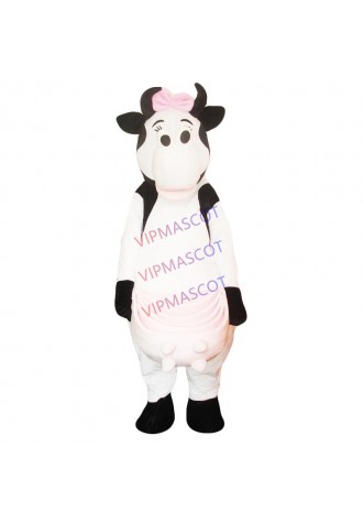 dairy cow mascot  costume fancy cosplay