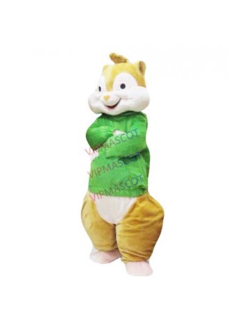 Alvin And Chipmunks Adult Szie Mascot Costume sales Fancy Dress cosplay costumes for Halloween  Party Outfit