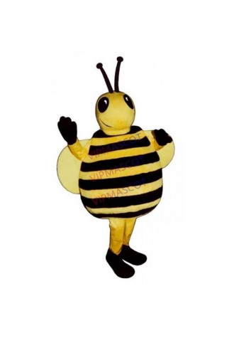 Fat Bee Mascot Costume
