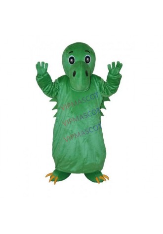 Green Chinese Dinosaur Adult Mascot Costume Online