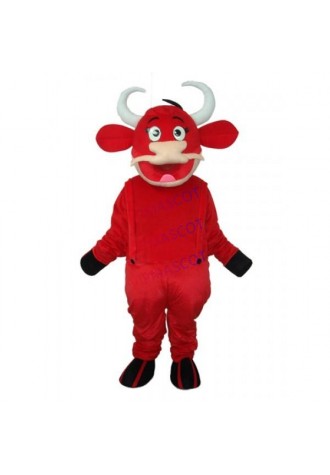 Version Red Cow Mascot Adult Costume Online