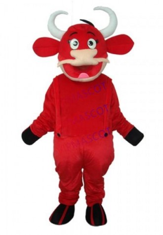 Version Red Cow Mascot Adult Costume Online