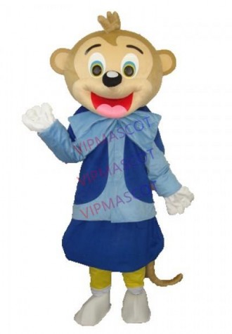 Smart Monkey Adult Mascot Costume