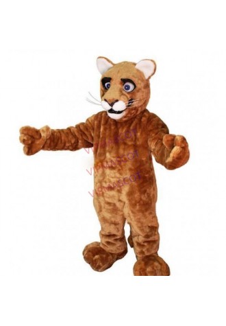 Little Leopard Panther Cat Cougar Cub Mascot Costume