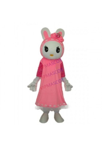 Cheap Miss Rabbit Mascot Adult Costume
