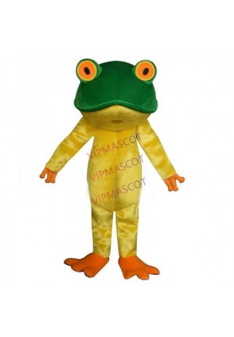 Frog New Professional Green Frog Adult Mascot Costume Online