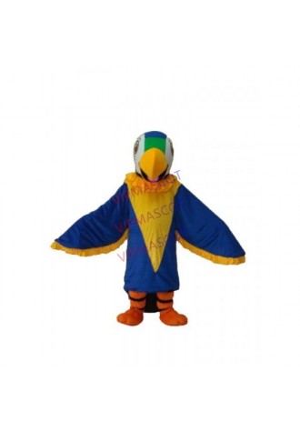 Blue Parrot Mascot Adult Costume Online