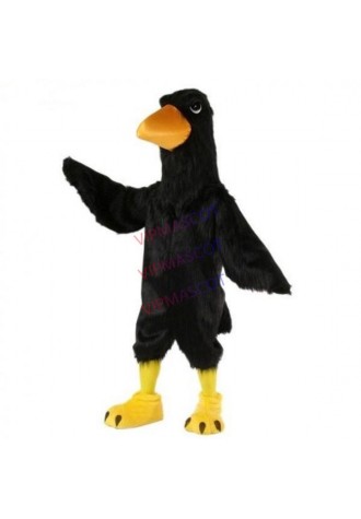Raven Mascot Costume With High Quality