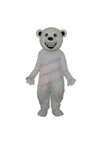 Polar Bear Canine Mascot Adult Costume Online