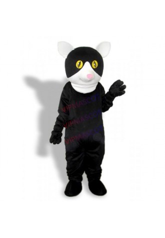 Black Little Cat Adult Mascot Costume Cheap