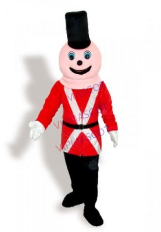 Royal Soldier Adult Mascot Costume Cheap