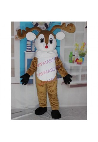 Red Nose Deer Mascot Costume Adult Deer Costume Online