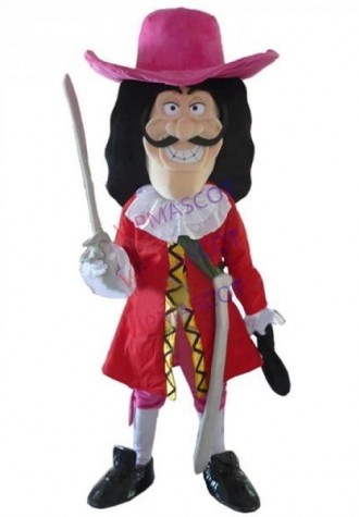 Vikings Pirate Captain Hook Mascot Costume Fancy Dress Cheap