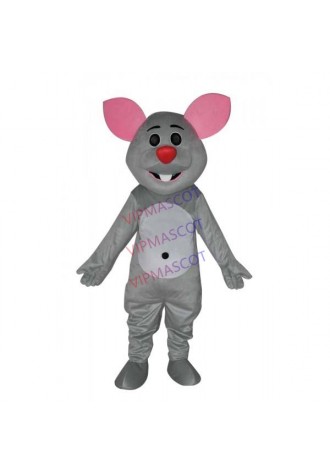 Grey mouse adult Mascot Costume