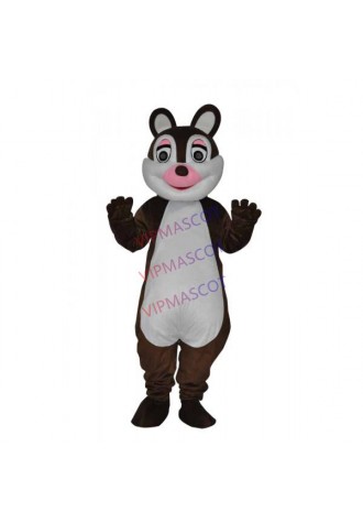 Cute little Squirrel Adult Mascot Costume