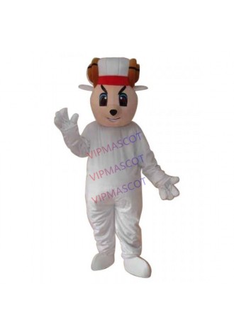 Happy Sheep Mascot Adult Costume