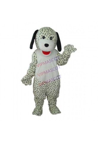 Spotted Colourful Dog Mascot Adult Costume Online