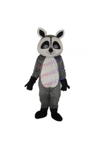 Flat Face Small Raccoon Mascot Adult Costume Online