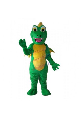 Big Mouth Thorn Green Dinosaur Mascot Adult Costume Online