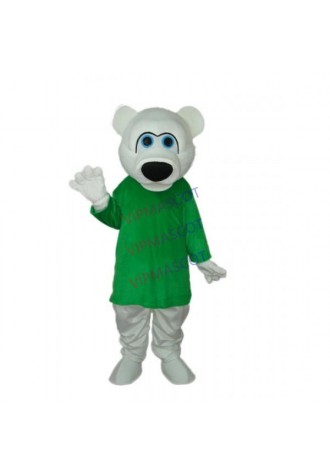 Strange White Bear Mascot Adult Costume Online