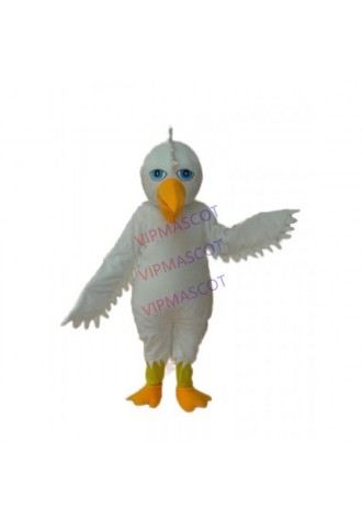 White Eagle Mascot Adult Costume Online