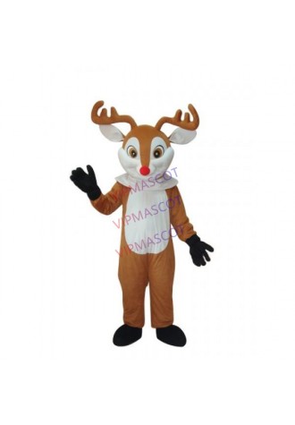 Golden Sika Deer Mascot Adult Costume Online