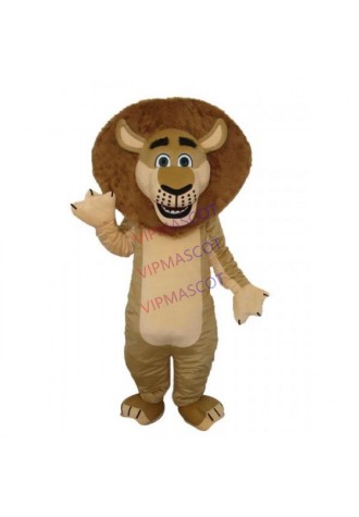 Lion in Madagascar Mascot Adult Costume