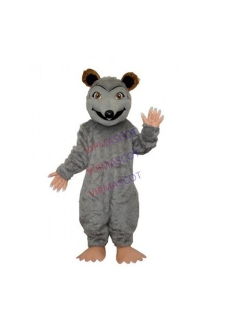 Pointed Snouted Mouse Plush Mascot Costume