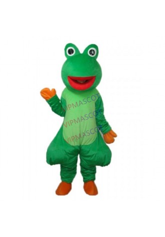 Red Mouth Odd Frog Mascot Adult Costume Online