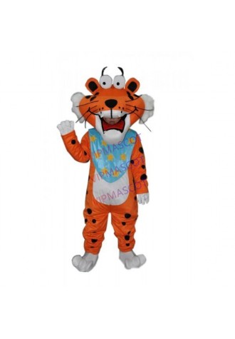 Spotted Funny Tiger Adult Mascot Costume