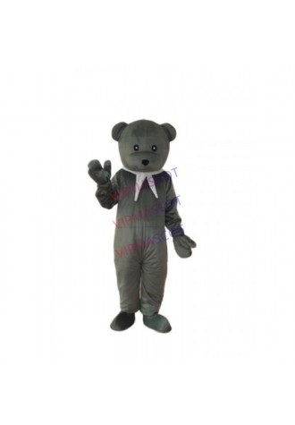 Gray Cook Bear Mascot Adult Costume Online