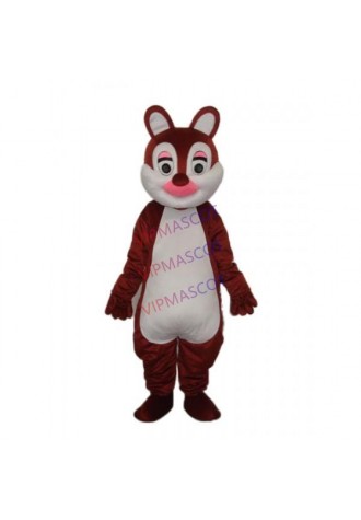 Pink Nose Squirrels Mascot Adult Costume