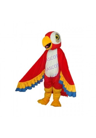 Red Parrot Mascot Adult Costume Online