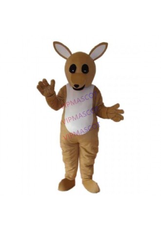 Golden Kangaroo Mascot Adult Costume