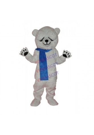 Cute Polar Bear Adult Mascot Costume Online