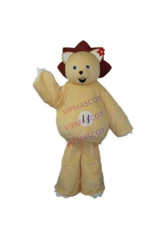 Modified Version of Golden Lion Mascot Adult Costume