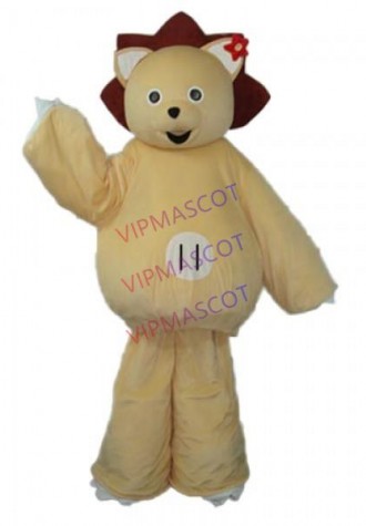 Modified Version of Golden Lion Mascot Adult Costume