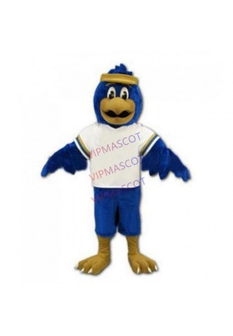 Blue Falcon Mascot Costume Character Eagle Bird Online